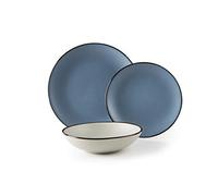 Excelsa Servizio Piatti, Blue, 18 Pezzi