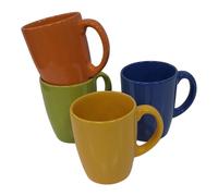 Excelsa Set 4 mug latte in ceramica colore assortito come foto Ml 260