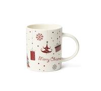 Excelsa, Set 4 Mug Merry Christmas, Cl.30, Porcellana