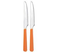 Excelsa Set Coltelli in Acciaio Inox, Arancione, 2 Pezzi