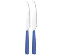 Excelsa Set Coltelli in Acciaio Inox, Azzurro, 2 Pezzi