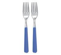 Excelsa Set Forchette in Acciaio Inox, Azzurro, 2 Pezzi