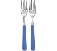 Excelsa Set Forchette in Acciaio Inox, Azzurro, 2 Pezzi (Confezione da 6)