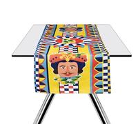 Excelsa Sicilian Rhapsody Runner da Tavolo, 60% Cotone, 40% Poliestere, Cm. 45 x 140, Multicolore
