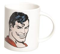 Excelsa Super Eroi Mug Superman 300 ml, Porcellana, Bianco, 8.9x8.9x9 cm