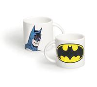Excelsa Super Eroi Tazza caffè Batman 100 ml, Porcellana, Bianco, 1 unità (Confezione da 1)