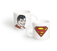Excelsa Super Eroi Tazza caffè Superman 100 ml, Porcellana, Bianco, 1 unità (Confezione da 1)