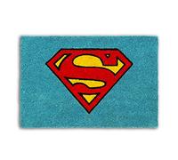 Excelsa Superman Zerbino, Fibra di Cocco, Azzurro, 40x60x1.5 cm