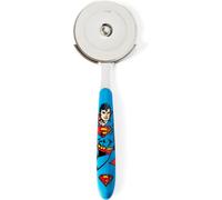 Excelsa Tagliapizza Dc comics Superman Acciaio,Azzurro, 19x6,5x1,5 cm