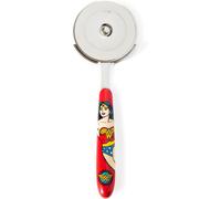 Excelsa Tagliapizza Dc comics Wonder woman, Acciaio, rosso, 19x6,5x1,5 cm