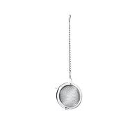 Excelsa Tea Time Infusore Palla con Catena, 3.5 cm, Acciaio, Argento