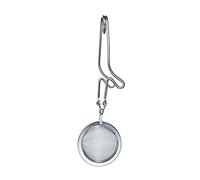 Excelsa Tea Time Infusore tè a Pinza, 4.0 cm, Acciaio, Argento