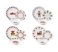 Excelsa Toy History Serivzio 12 Piatti, Porcellana, 4 Persone