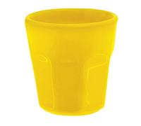 Excelsa Trendy Bicchierino da caffè 80 ml, Ceramica, Giallo, 6x6x6.3 cm