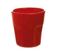 Excelsa Trendy Bicchierino da caffè 80 ml, Ceramica, Rosso, 6x6x6.3 cm