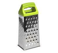 Excelsa Tutto Gratta Color Grattugia 4 Facce, Acciaio Inossidabile, Verde, 10 x 8 x 23.5 cm