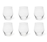 Excelsa Verona Set 6 Bicchieri Trasparenti, Vetro, 370 Ml.