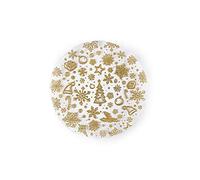 Excelsa White Home Piatto Panettone/Portata, Vetro