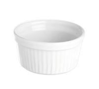 Excelsa White Home Ramequin Costolato, 11.0 cm, Bianco