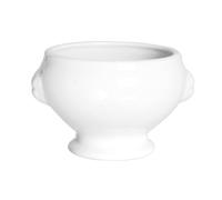 Excelsa White Home Zuppiera Testa Leone, 13.0 cm, Bianco