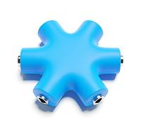ExcelValley - Splitter Cavo Patch Mono - TS 3,5mm 1/8" - Modular Synth Eurorack - Blu