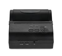 Excelvan Wireless Bluetooth Stampante Termica Portatile Dot Stampante POS 80mm Ricevuta Scontrino USB ESC/POS/STAR per Android Cellulare o Tablet (80mm)