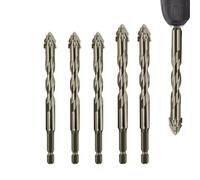Excentric Drill Bit Set - Punte per trapano in acciaio ad alta resistenza | Strumento Excentric a alluvioni | Kit di perforazione professionale professionale punte coniche seghettate ad alta