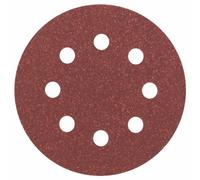 Bosch Foglio abrasivo C430, 115mm, 80 8 fori, velcro Quantità:5