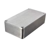 ExcInter 1590N1 (122 x 66 x 39,5 mm) - Scatola per progetti elettronici, in alluminio pressofuso, impermeabile, per alimentazione esterna/esterna