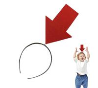 Exclamation Mark Head Abch, Halloween Chiesa - Esclamazione divertente Mark Arrowhead Canda per capelli,per capelli di novità, decorazione del cerchio bopper elastico per la festa sportiva