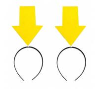 Exclamation Mark Head Abch, Halloween Chiesa Funny Miss Arrowhead Hairband | per capelli di novità, decorazione del cerchio bopper elastico per la festa sportiva
