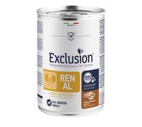 Exclusion cane diet RENAL maiale 400 gr umido 6 SCATOLETTE insufficienza renale