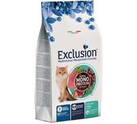 Exclusion Mediterraneo Cat Sterilizzato Tonno 1,5 kg - Cibo monoproteico gatto - 1° ORDINE? scegli lo sconto BZR5 / BZR20 + 200 punti fedeltà