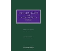 Exclusion Clauses and Unfair Contract Terms