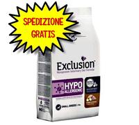 EXCLUSION DIET CANE HYPOALLERGENIC ADULT SMALL CONIGLIO E PATATE 2 KG