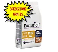 EXCLUSION DIET DOG RENAL SMALL MAIALE & SORGO E RISO 2 KG