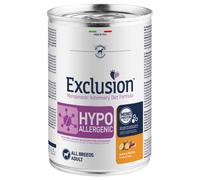 Exclusion Diet Hypoallergenic 400 gr Anatra e Patate - Umido monoproteico cane - 1° ORDINE? scegli lo sconto BZR5 / BZR20 + 200 punti fedeltà