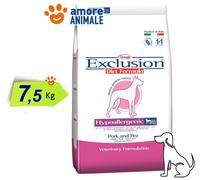 EXCLUSION DIET SMALL HYPOALLERGENIC MAIALE & PISELLI 7 KG.