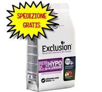 EXCLUSION DIET HYPOALLERGENIC DOG MEDIUM & LARGE CAVALLO E PATATE 2 KG