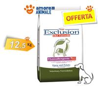 *EXCLUSION DIET MEDIUM/LARGE HYPOALLERGENIC CAVALLO & PATATE 12 KG.