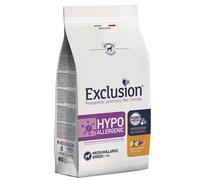 EXCLUSION Dog Hypoallegenic Medium large Anatra 12KG