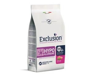 Exclusion Diet Hypoallergenic Medium/Large Breed Maiale e Piselli 12 kg - 1° ORDINE? scegli lo sconto BZR5 / BZR20 + 200 punti fedeltà