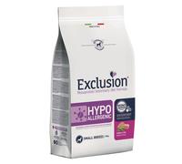 Exclusion Diet Hypoallergenic Small Breed Maiale e Piselli - 7 kg - 1° ORDINE? scegli lo sconto BZR5 / BZR20 + 200 punti fedeltà