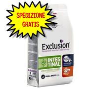 EXCLUSION DIET INTESTINAL DOG CROCCHETTA SMALL ADULTO MAIALE E RISO 2 KG