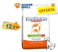 EXCLUSION DIET MEDIUM/LARGE INTESTINAL MAIALE & RISO 12 KG.