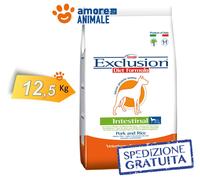EXCLUSION DIET MEDIUM/LARGE INTESTINAL MAIALE & RISO 12 KG.