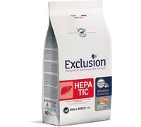 EXCLUSION Dog Diet Hepatic Small Maiale e Piselli 2KG