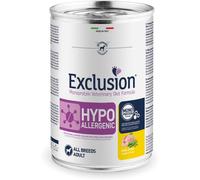 Exclusion Dog Diet Hypoallergenic All Breeds Lattina 400G QUAGLIA E PISELLI