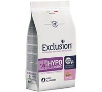 Exclusion Dog Diet Hypoallergenic Puppy Junior All Breeds Maiale e Piselli 12 kg