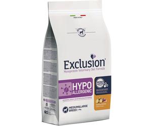 EXCLUSION Dog Hypoallegenic Medium large Anatra 12KG